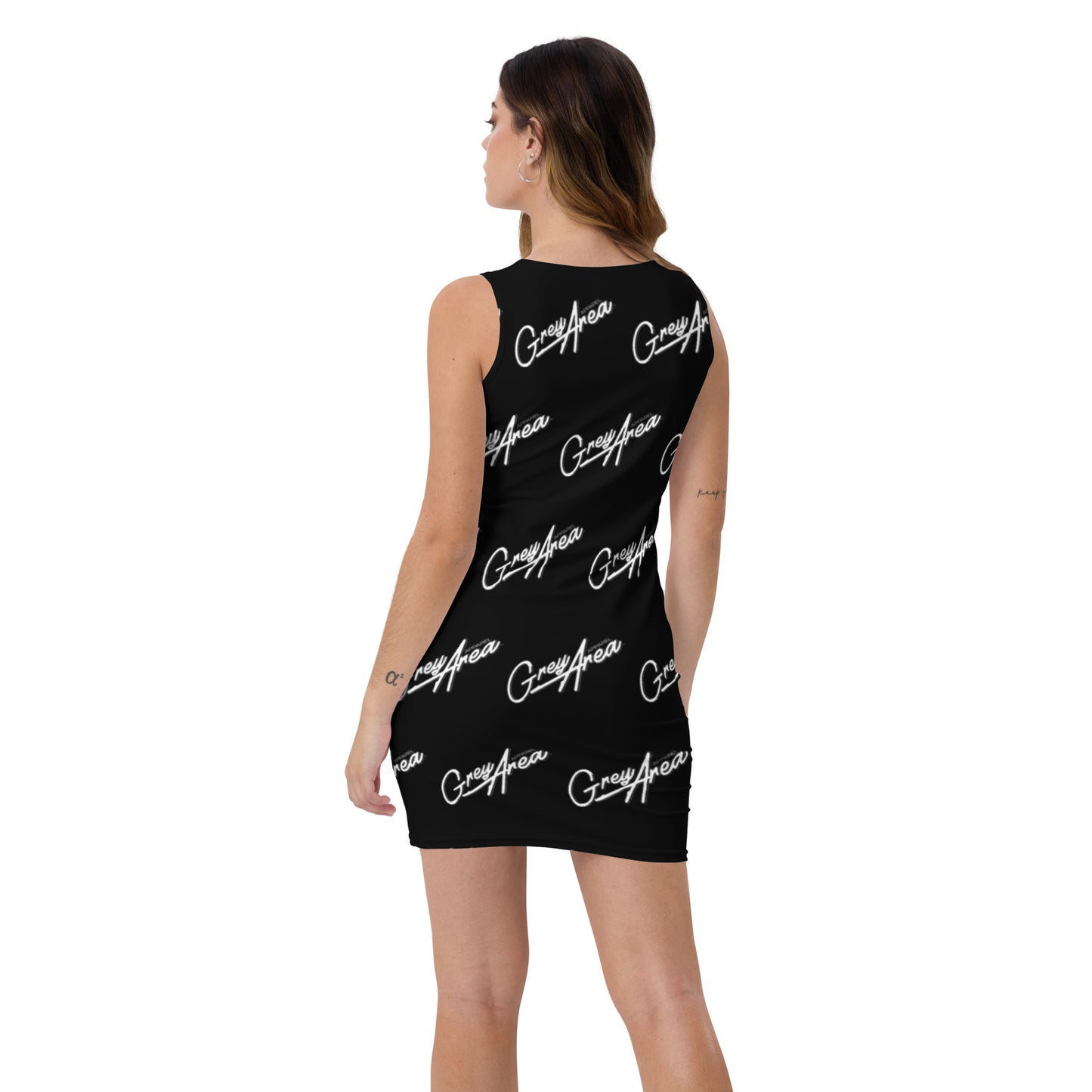 GA Sublimation Cut & Sew Dress (Black)
