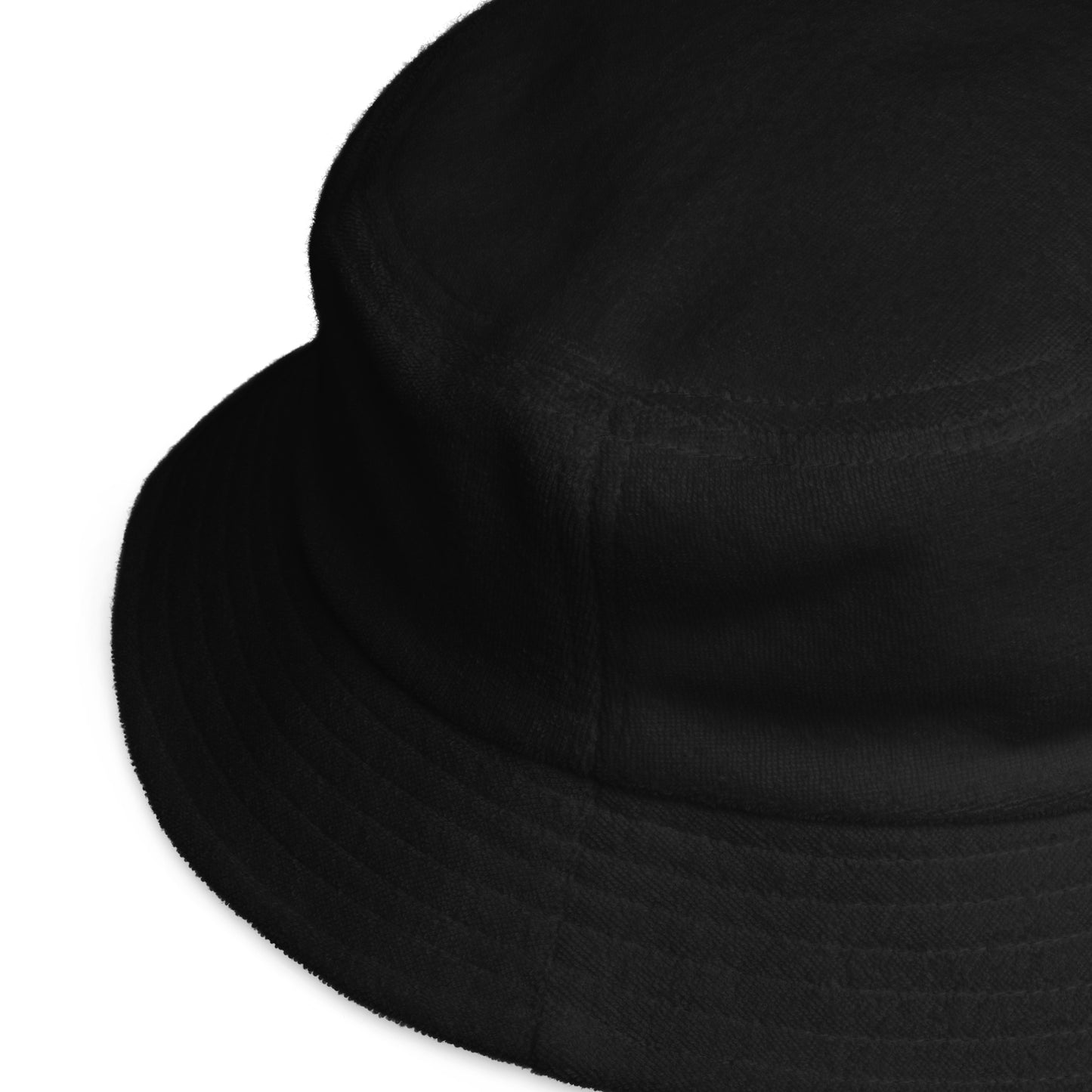 GA Unstructured terry cloth bucket hat